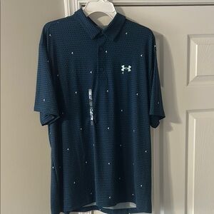 Under Armour Men's Navy Polo Shirt